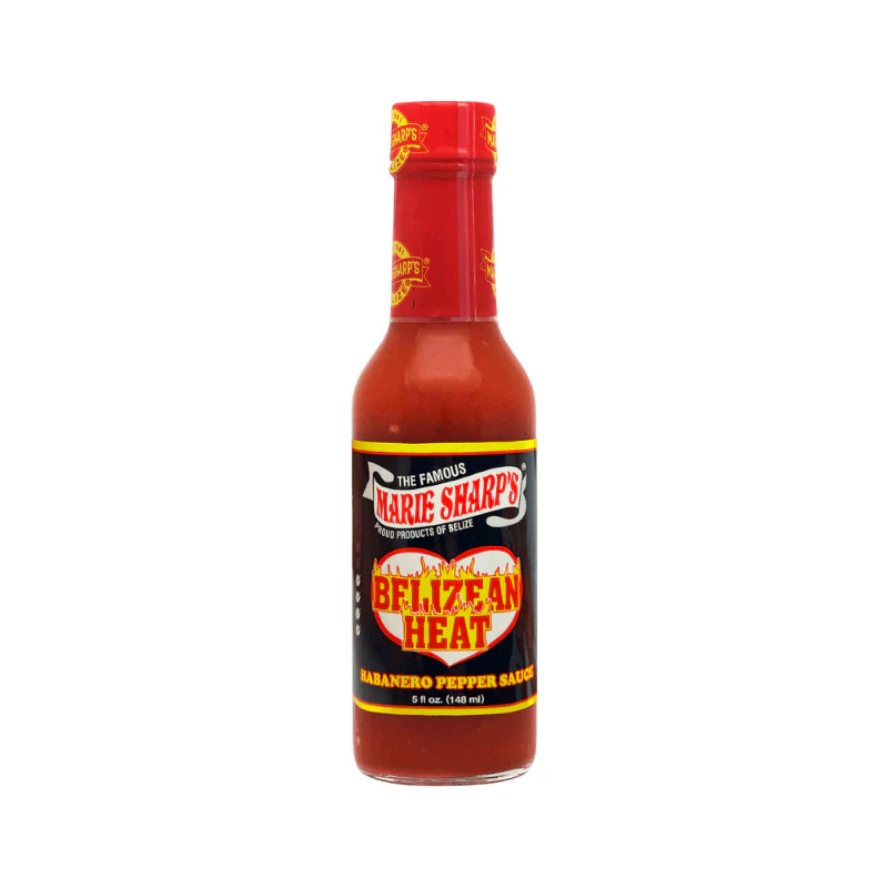 Marie Sharp's Belizean Heat Habanero Pepper Sauce, 5 oz