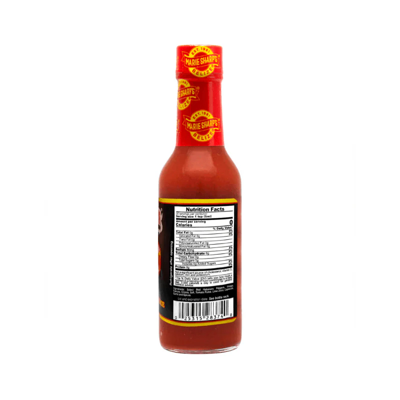 Marie Sharp's Belizean Heat Habanero Pepper Sauce, 5 oz - Image 2