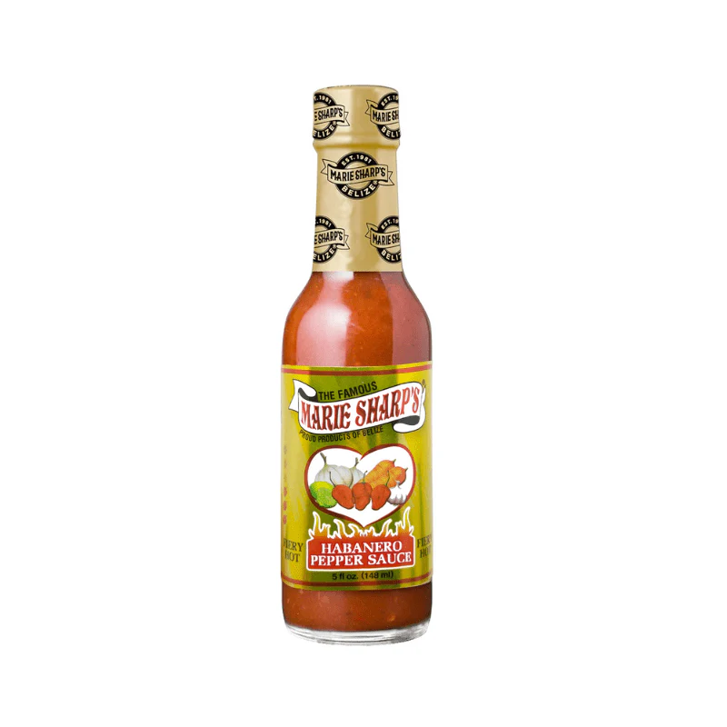 Marie Sharp's Fiery Hot Habanero Pepper Sauce, 5 oz