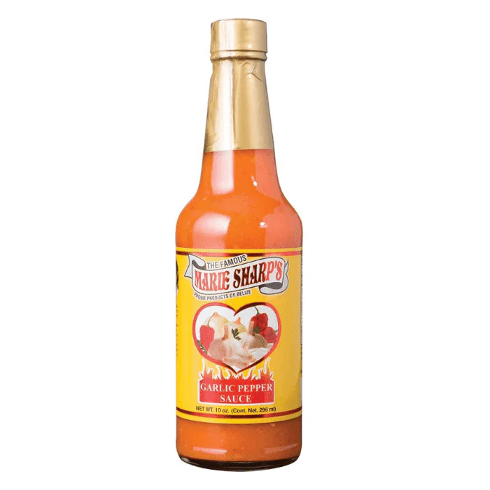 Marie Sharp's Garlic Habanero Sauce, 10 oz