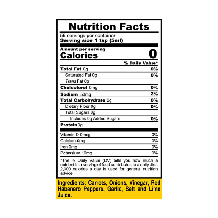 Marie Sharp's Garlic Habanero Sauce, 10 oz - Image 2