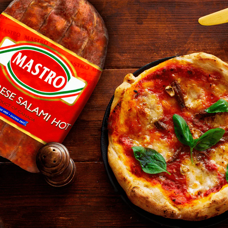 Mastro Calabrese Hot Sopressata Flat Salami Halves, 3 lb. - Image 3