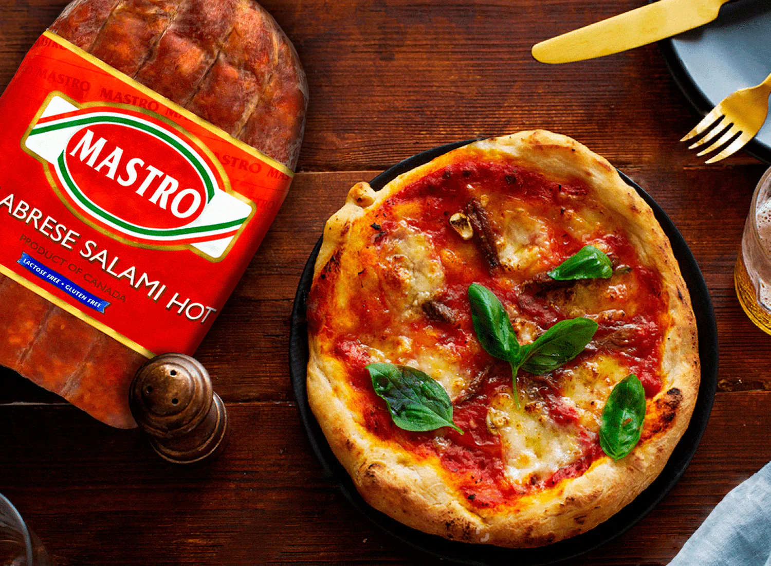 Mastro Calabrese Hot Sopressata Flat Salami Halves, 3 lb. - Image 4