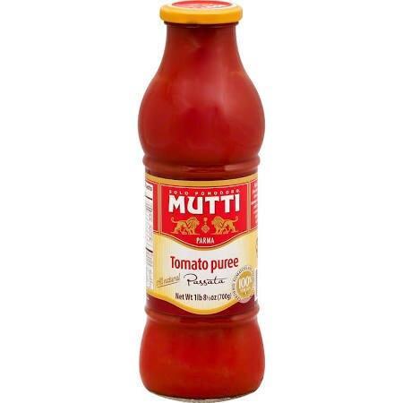 Mutti Classic Tomato Puree Passata, 24.5 oz