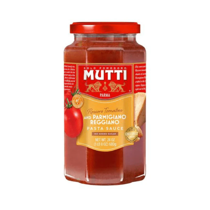 Mutti Rossoro Tomato and Parmigiano Reggiano Cheese Pasta Sauce, 24 oz