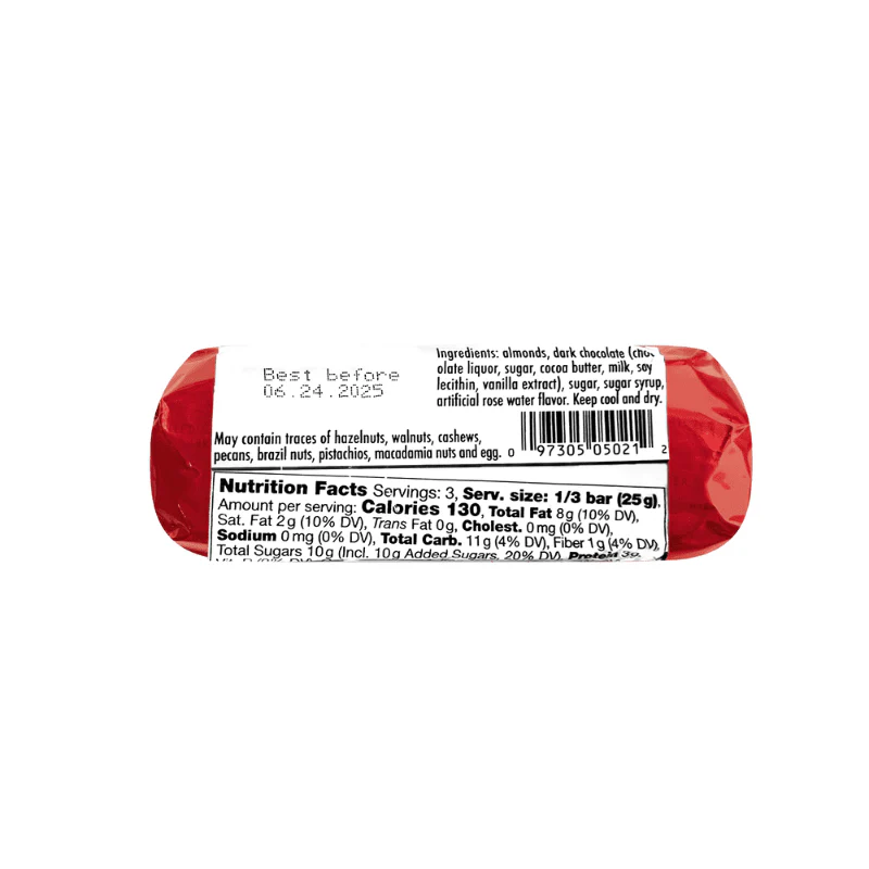[Best Before: 06/02/2026] Niederegger Dark Chocolate Covered Marzipan Loaf, 2.6 oz - Image 3
