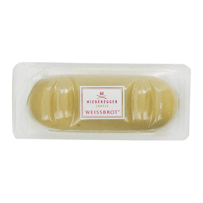 [Best Before: 06/18/2026] Niederegger White Marzipan Loaf, 4.4 oz