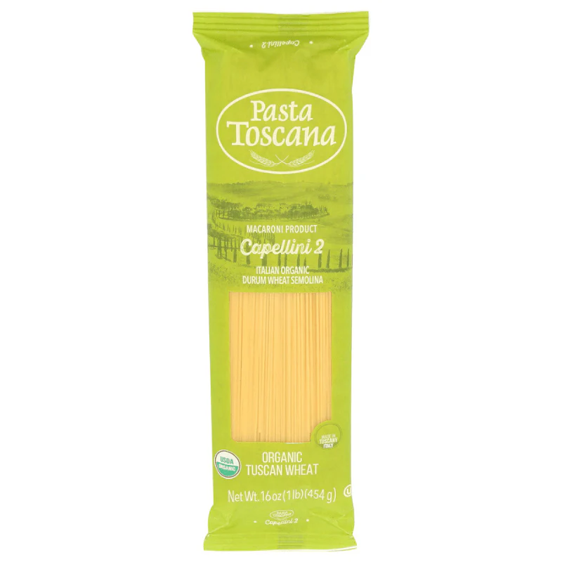 Pasta Toscana Organic Capellini Pasta, 16 oz