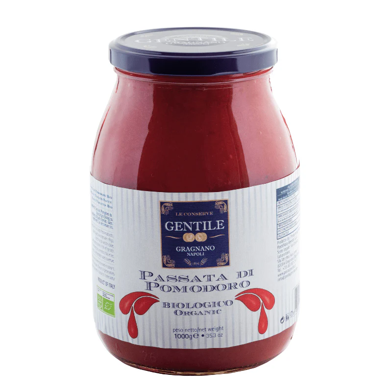 Gentile Organic Passata di Pomodoro, 35.3 oz