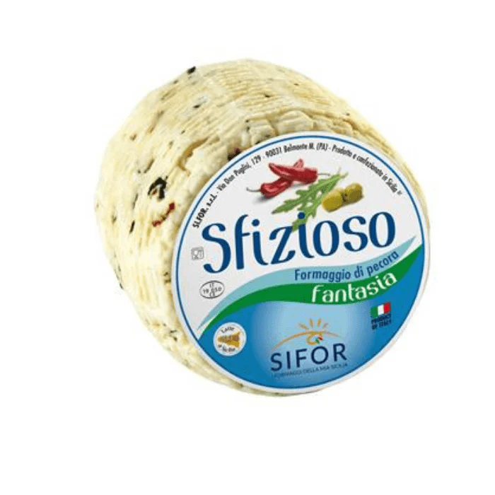 Sifor Sfizioso Primo Sale Fantasia Cheese Wheel, 1 Lbs