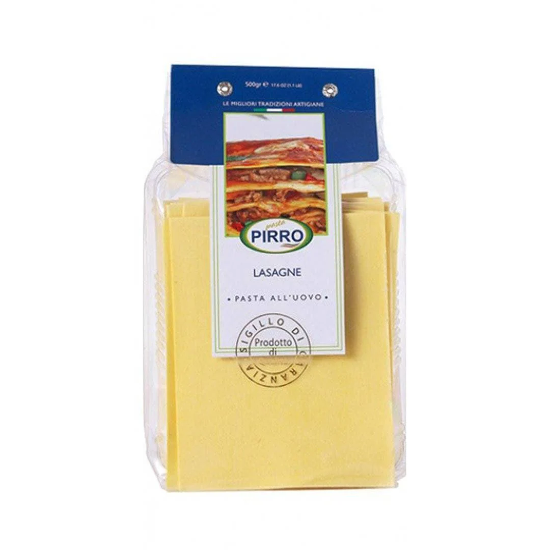 Pirro Pasta Lasagne Egg Pasta, 17.6 oz