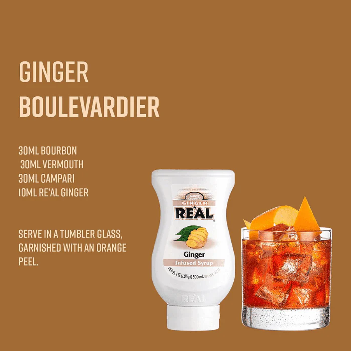 Reàl Ginger Infused Syrup, 16.9 oz - Image 4
