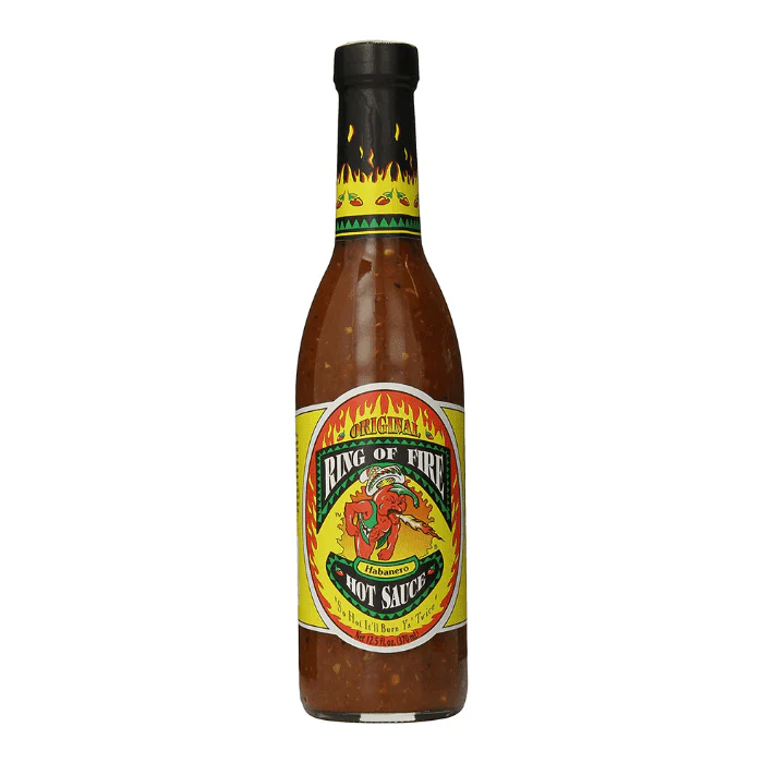 Ring Of Fire Original Habanero Hot Sauce, 12.5 oz