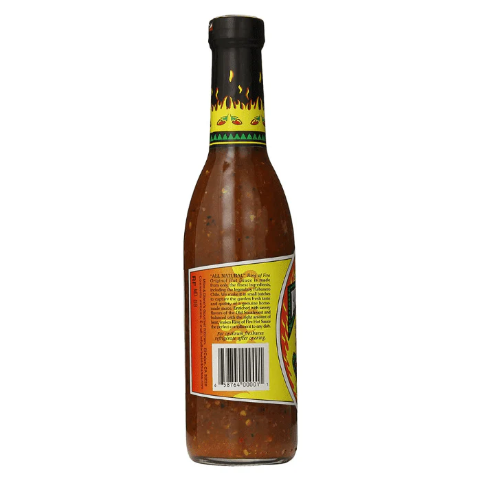 Ring Of Fire Original Habanero Hot Sauce, 12.5 oz - Image 3