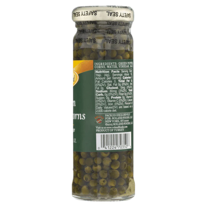 Roland Green Peppercorns, 3.75 oz - Image 2