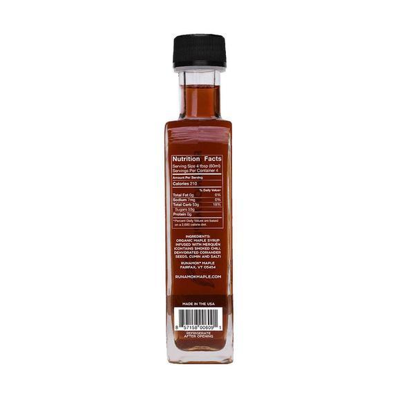 Runamok Maple Merquen Smoked Chili Pepper Infused Maple Syrup, 8.45 oz - Image 3