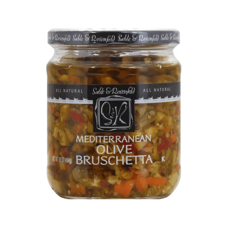 Sable & Rosenfeld Mediterranean Olive Bruschetta, 16 oz