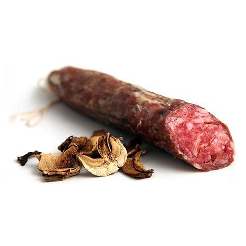Salumeria Biellese Salami With Porcini Mushroom, 5 lb. (Refrigerate after opening)
