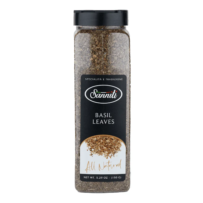 [Best Before: 05/16/26] Sanniti Basil Leaves, 5.29 oz