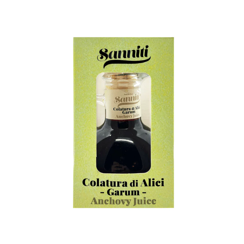 Sanniti Colatura di Alici Garum Anchovy Juice, 3.4 Fl Oz