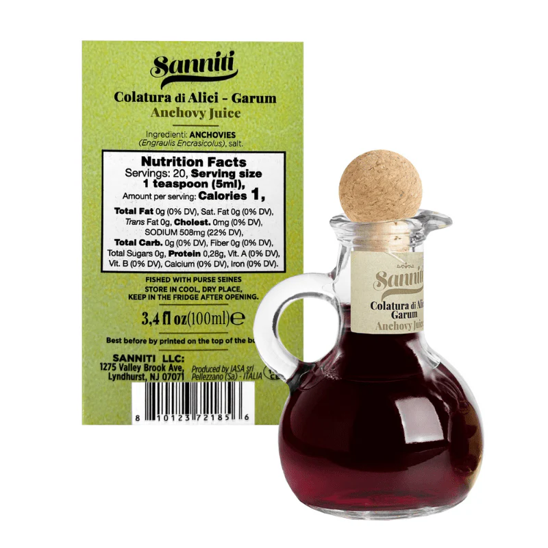 Sanniti Colatura di Alici Garum Anchovy Juice, 3.4 Fl Oz - Image 4