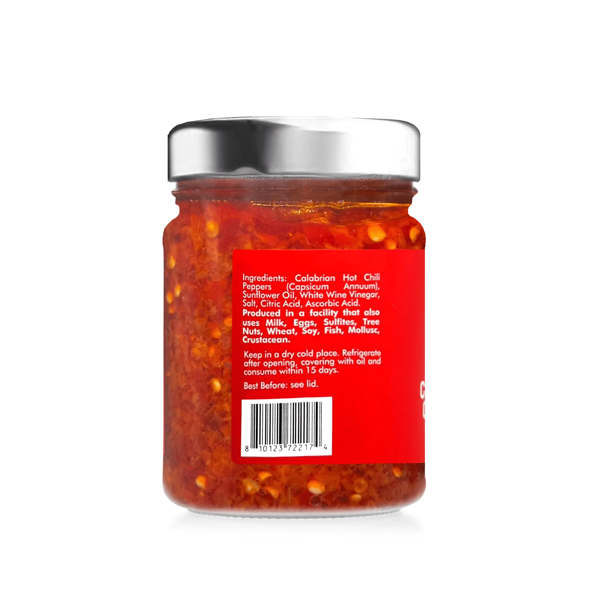 Sanniti Red Passion Crushed Calabrian Hot Chili Peppers, 10.9 oz - Image 3