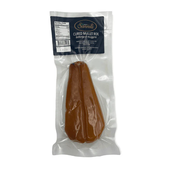 Sanniti Bottarga di Muggine Cured Mullet Roe, 2.7 oz