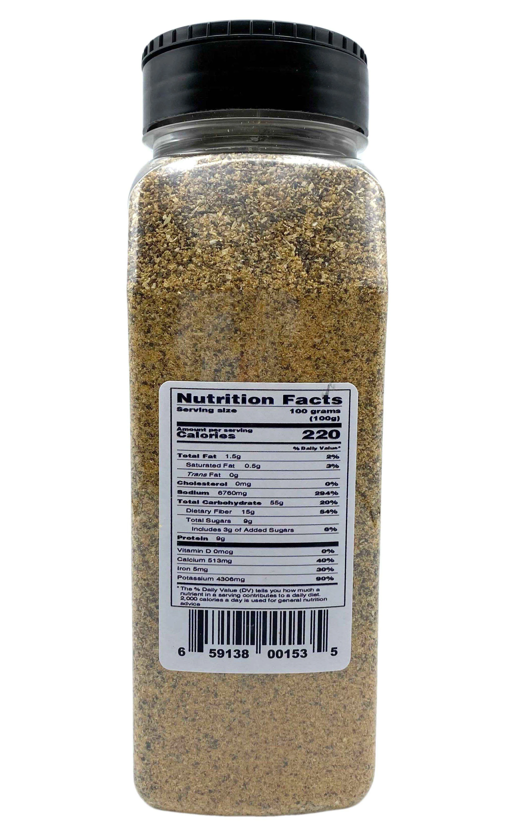 Sanniti Fajita Seasoning, 24 oz (680 g) - Image 2