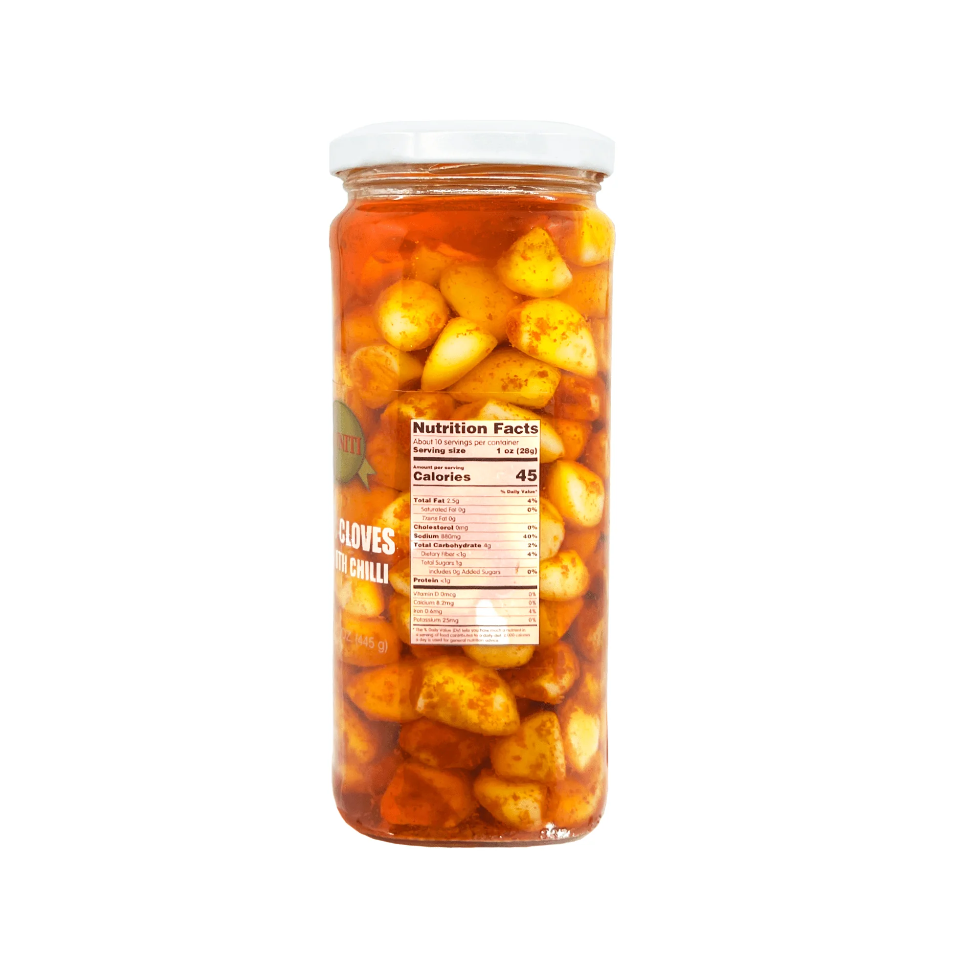 Sanniti Garlic Cloves in Oil with Chili, 15.7 oz (445 g) - Image 2