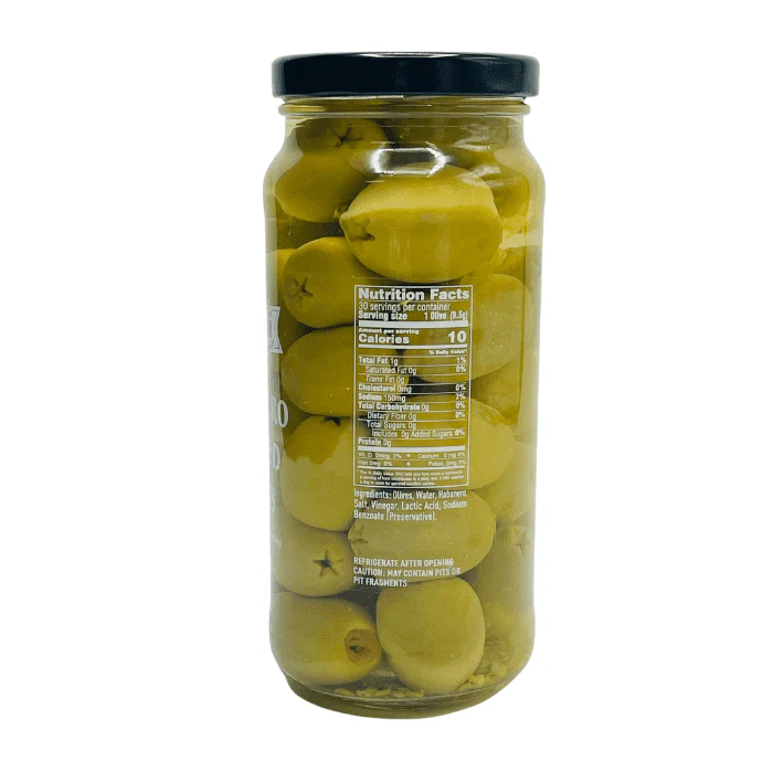 Sanniti Habanero Stuffed Olives, 16 oz - Image 2