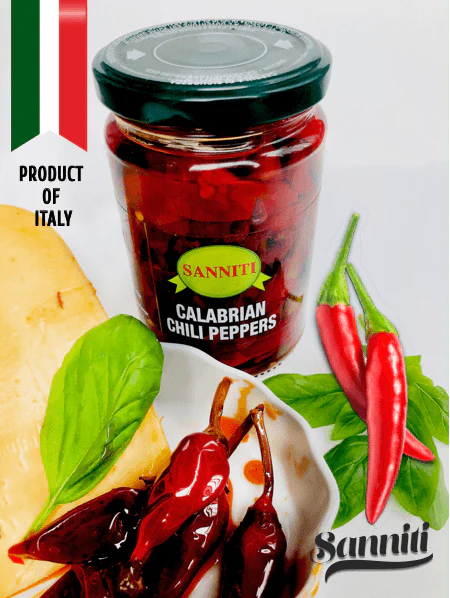 Sanniti Italian Calabrian Hot Long Chili Peppers, 10 oz - Image 4