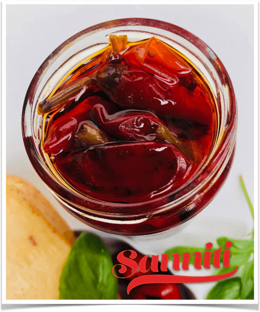 Sanniti Italian Calabrian Hot Long Chili Peppers, 10 oz - Image 7