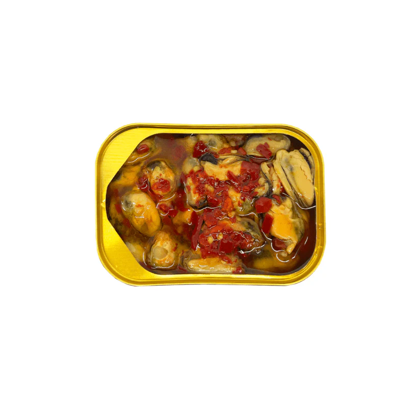 Sanniti Mussels in Oil with Chili, 3.9 oz - Image 2