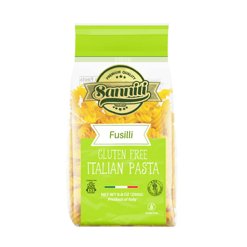 Sanniti Fusilli Gluten Free Pasta, 8.8 oz