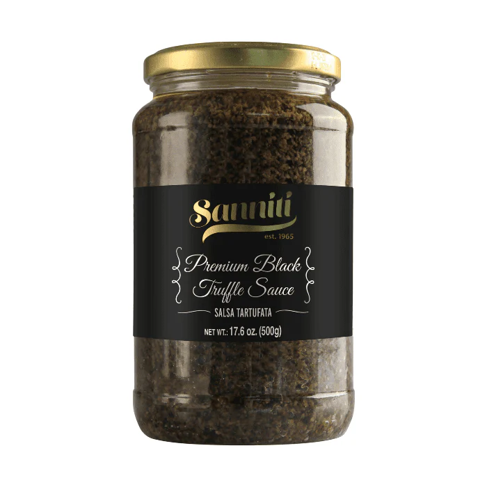 Sanniti Premium Black Truffle Tartufata Sauce, 17.6 oz