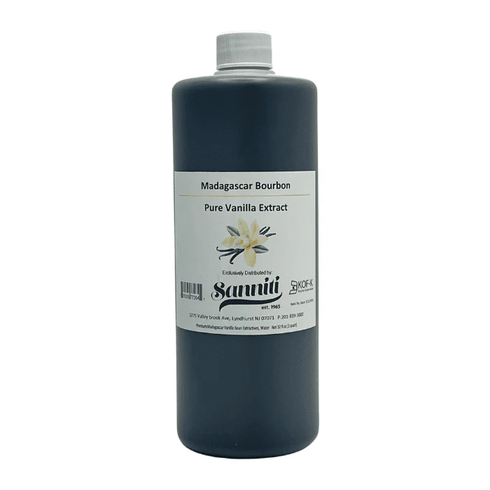 Sanniti Pure Vanilla Extract, 32 oz