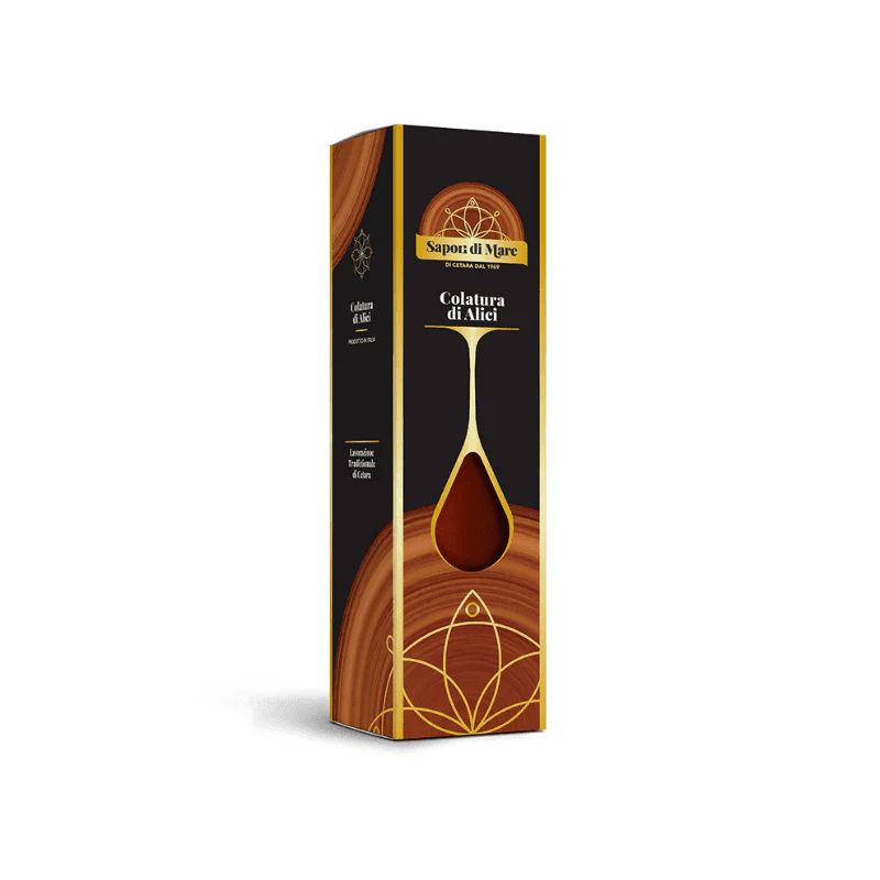Sapori di Mare Colatura di Alici Boxed Anchovy Juice, 3.4 oz (100 ml)