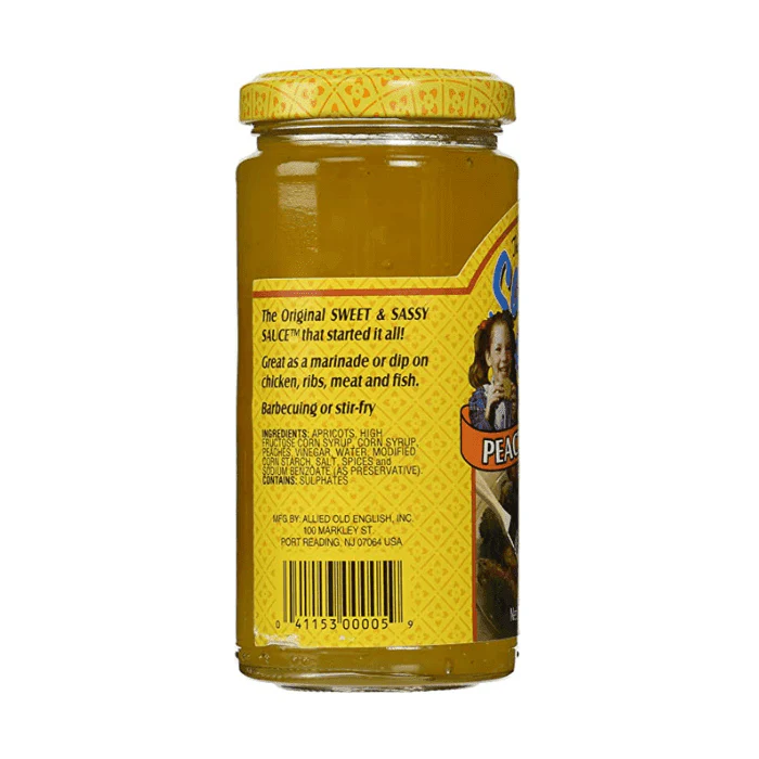 Saucy Susan Original Peach Apricot Sauce, 9.5 oz - Image 3