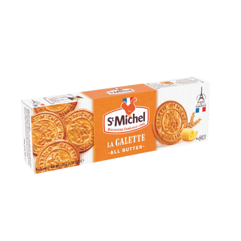 [Best Before: 09/20/2026] St Michel Thin Butter Galettes, 4.6 oz - Image 2