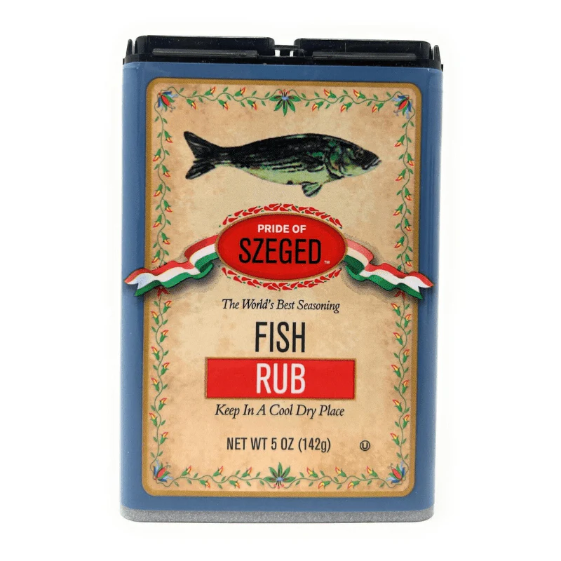 Szeged Fish Rub Seasoning, 5 oz