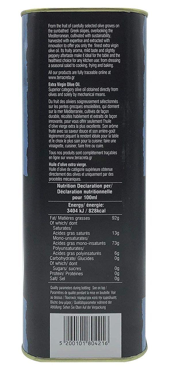 [Best Before: 08/31/2026] Terra Creta Estate Greek Extra Virgin Olive Oil, 3 Liter - Image 2