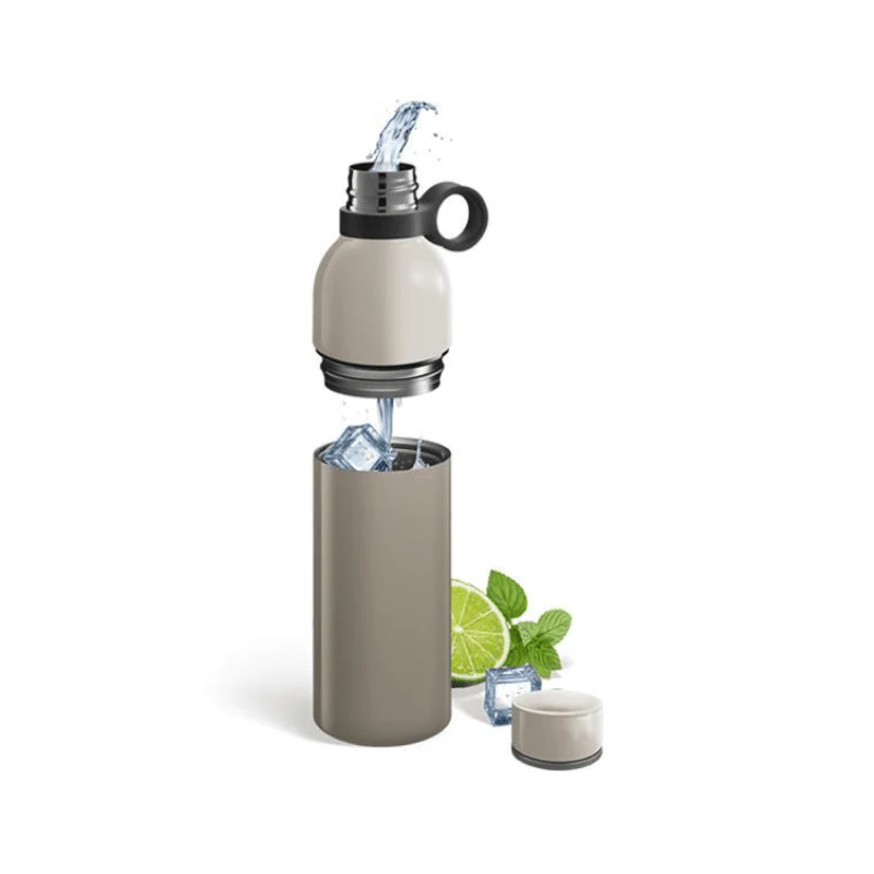 Tescoma BiColor Cream Stainless Steel Thermos, 0.5 Liter - Image 2