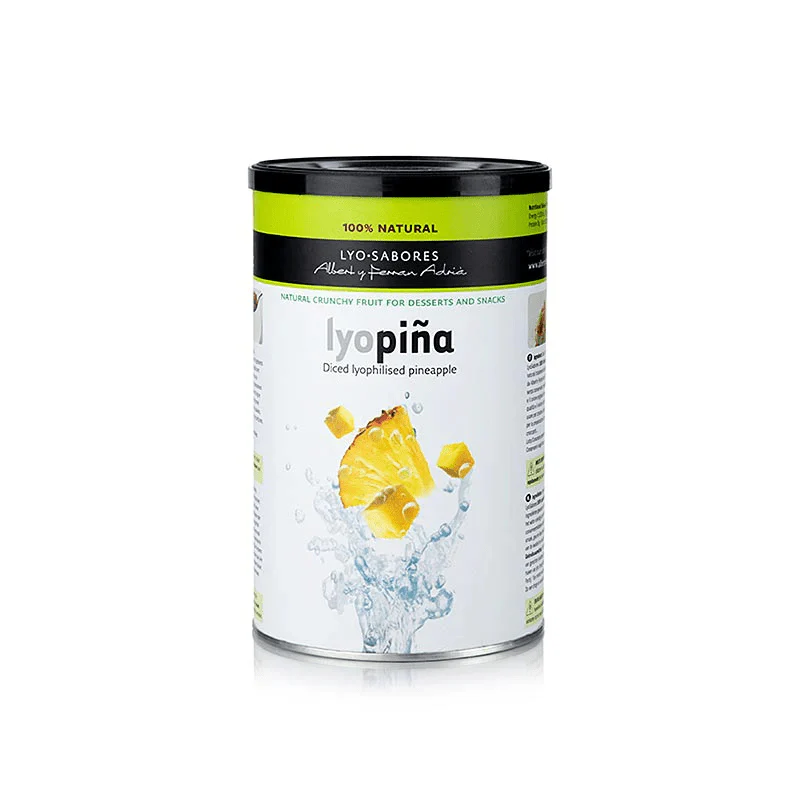Texturas LyoPiña Freeze Dried Pineapple, 3.52 oz