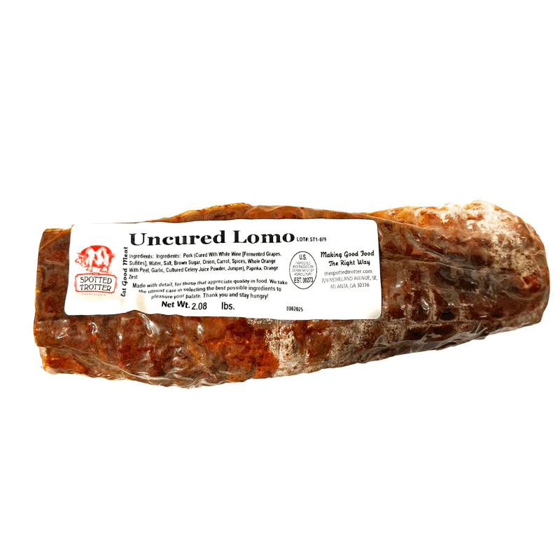 The Spotted Trotter Uncured Lomo, 2 lbs