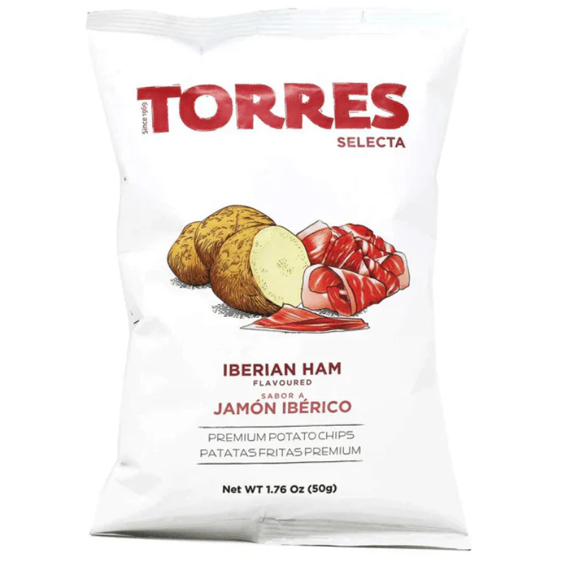 Torres Selecta Iberian Ham Potato Chips, 1.76 oz