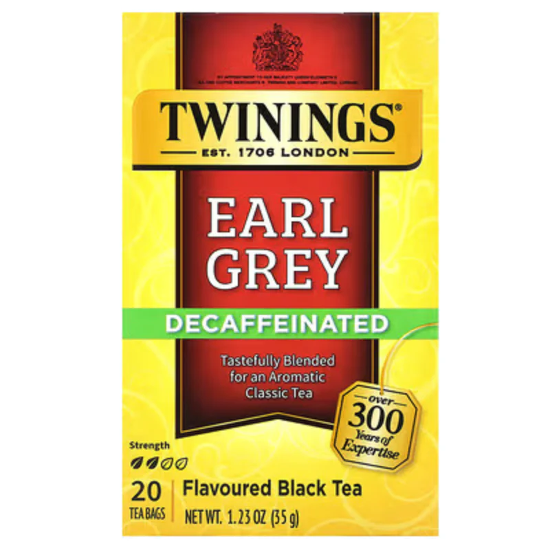 Twinings Earl Grey Decaf Bagged Tea - 20 Count