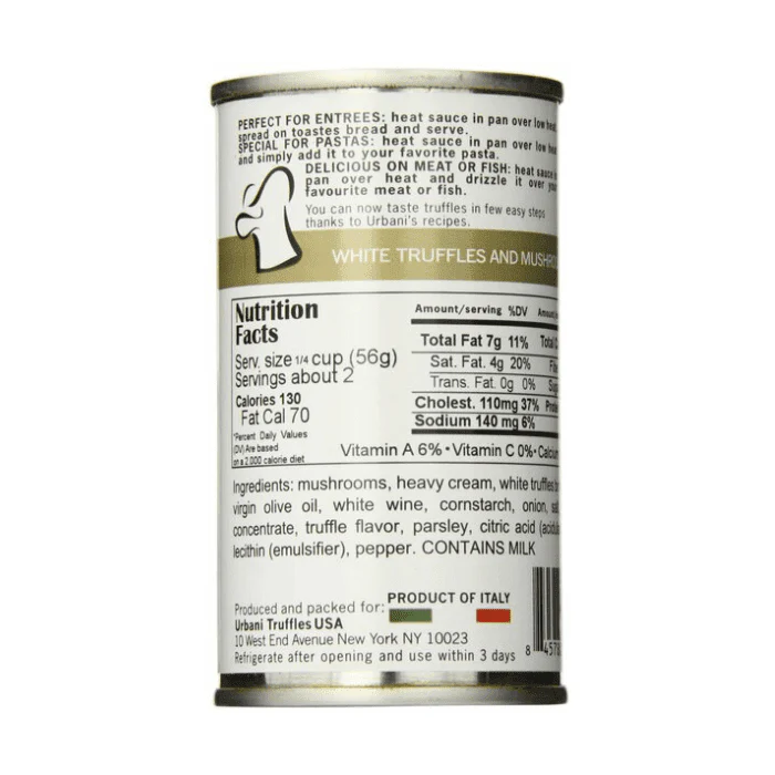 Urbani Truffle Thrills White Truffles & Mushroom Sauce, 6.4 oz - Image 2