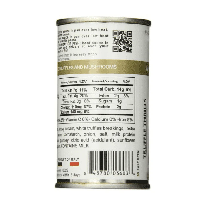 Urbani Truffle Thrills White Truffles & Mushroom Sauce, 6.4 oz - Image 3