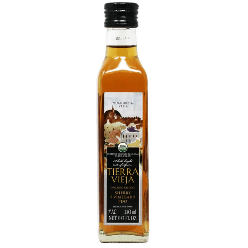 Vinagres de Yema Tierra Vieja Organic Sherry Vinegar, 8.47 oz