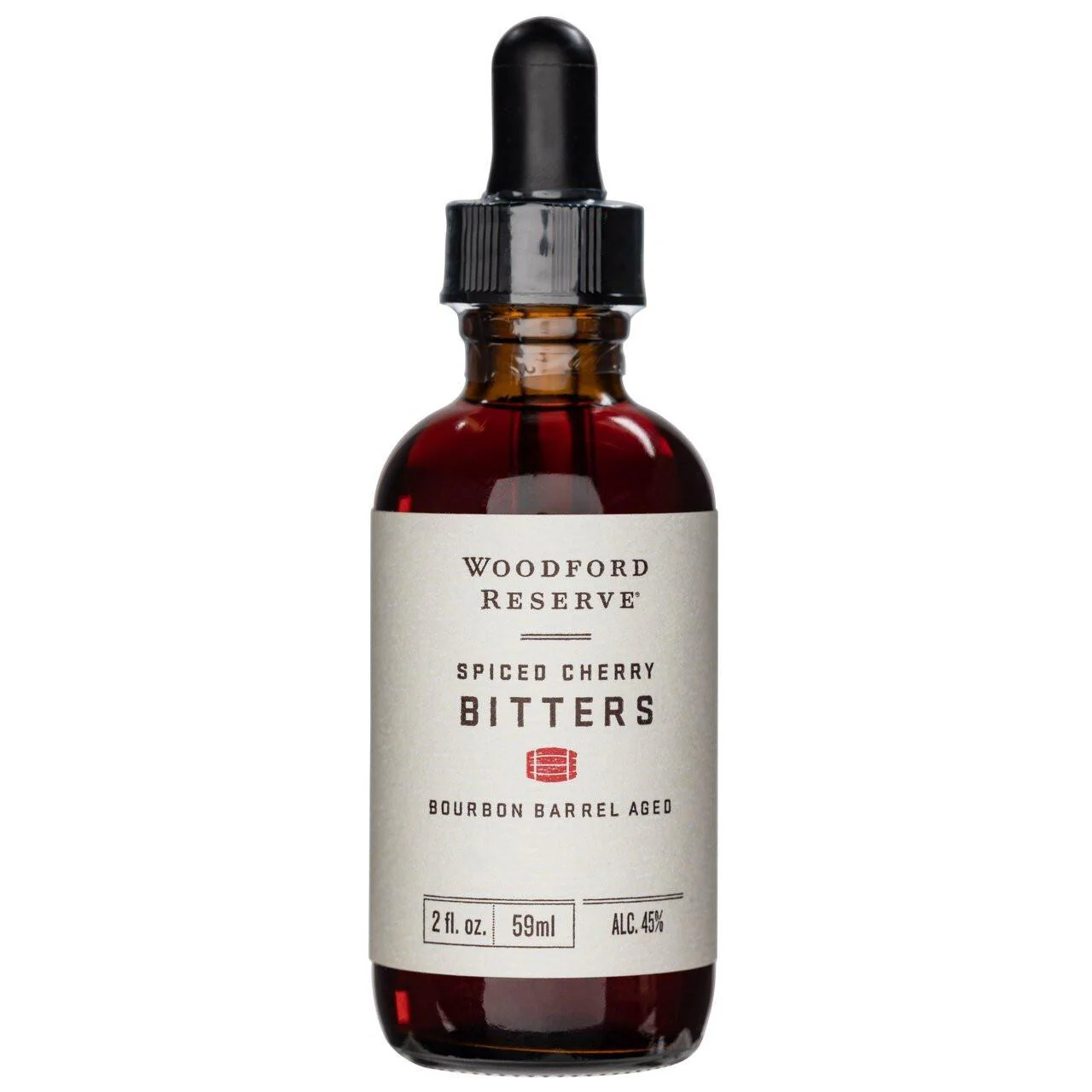 Woodford Reserve Bourbon Barrel Aged Spiced Cherry Bitters, 59 ml (2 oz)